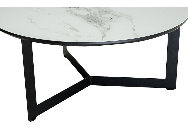 Журнальный стол, Роб D-700 белый мрамор