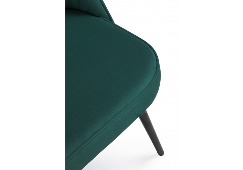 Стул на металлокаркасе, Сандвикен velutto 20 / черный