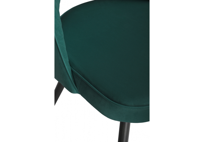 Стул на металлокаркасе, Сандвикен velutto 20 / черный