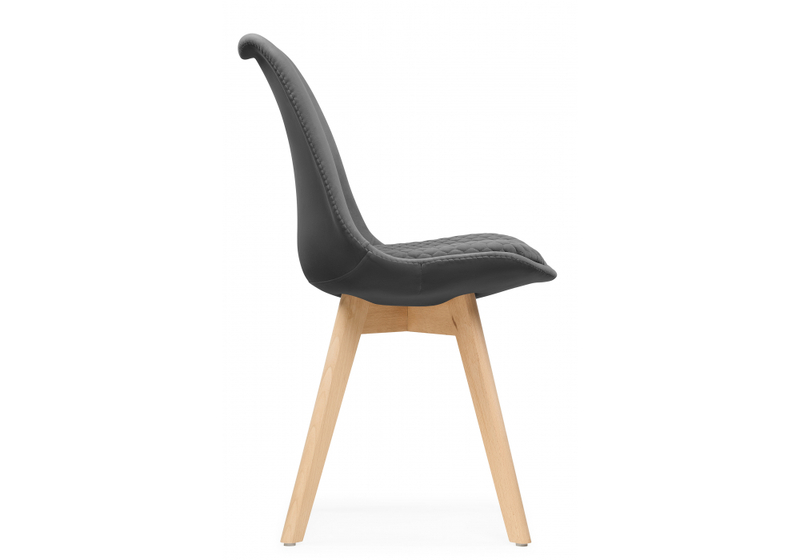 Стул деревянный, Bonuss dark gray / wood