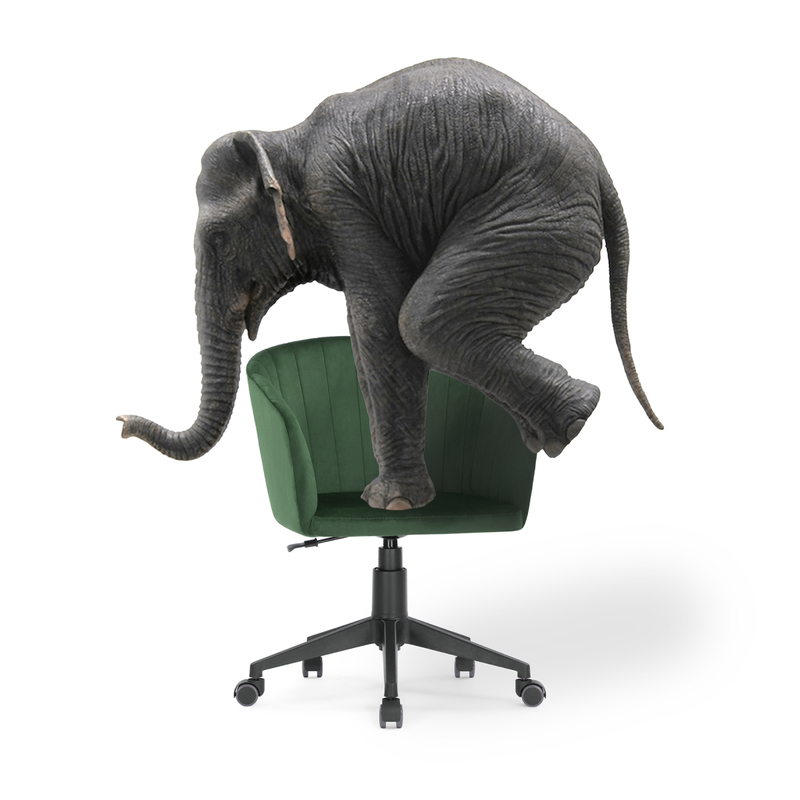 Офисное кресло, Тибо изумрудный