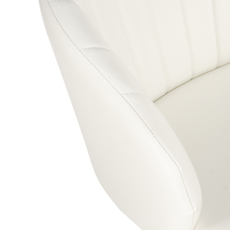 Офисное кресло, Пард экокожа белый