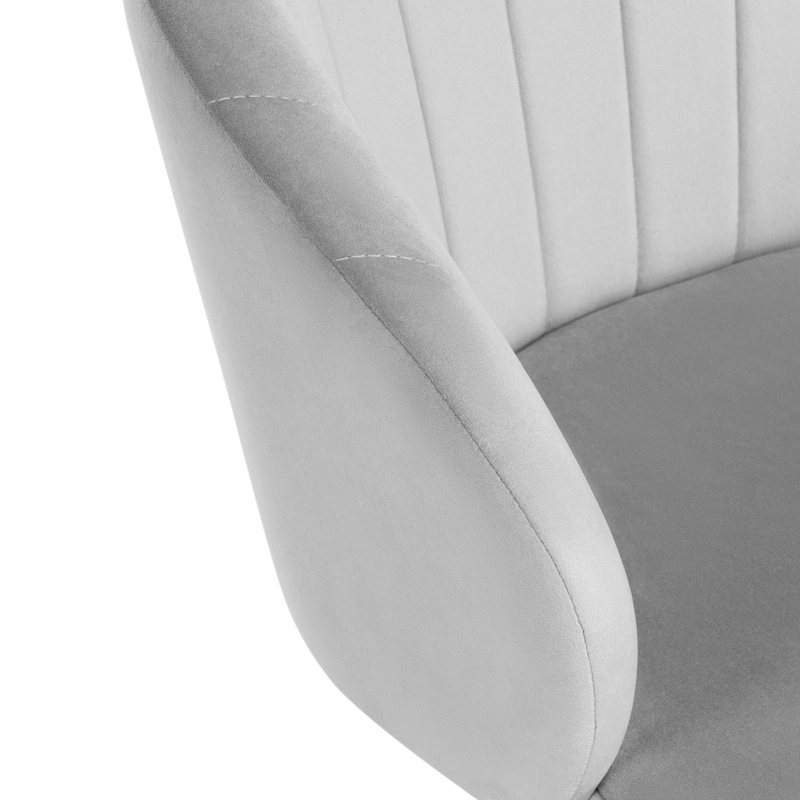 Офисное кресло, Пард confetti silver серый / белый