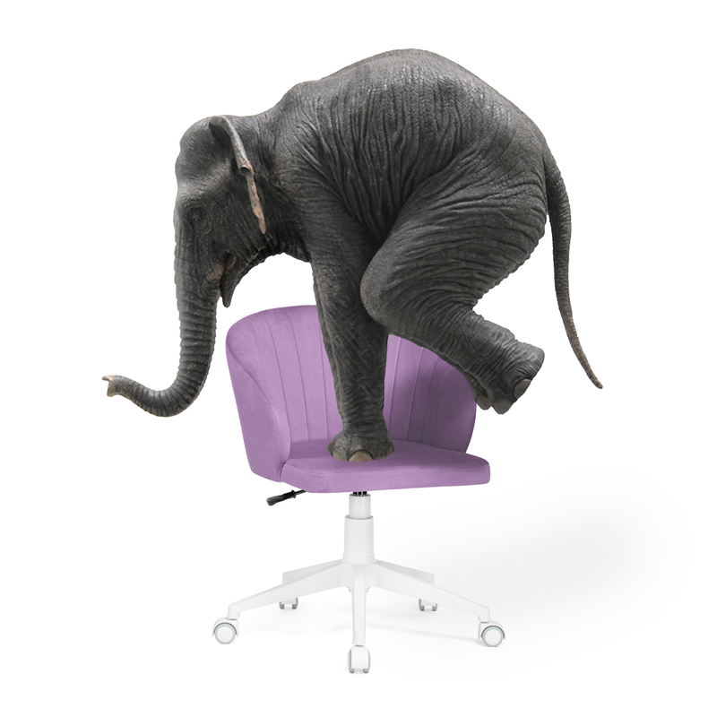 Офисное кресло, Пард сиреневый