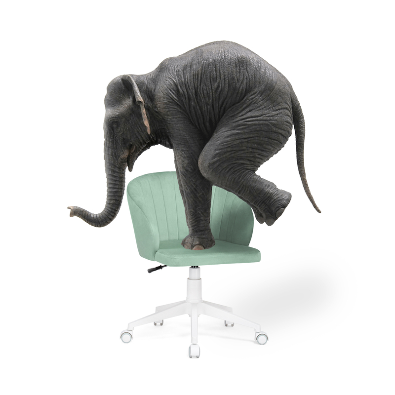 Офисное кресло, Пард confetti aquamarine