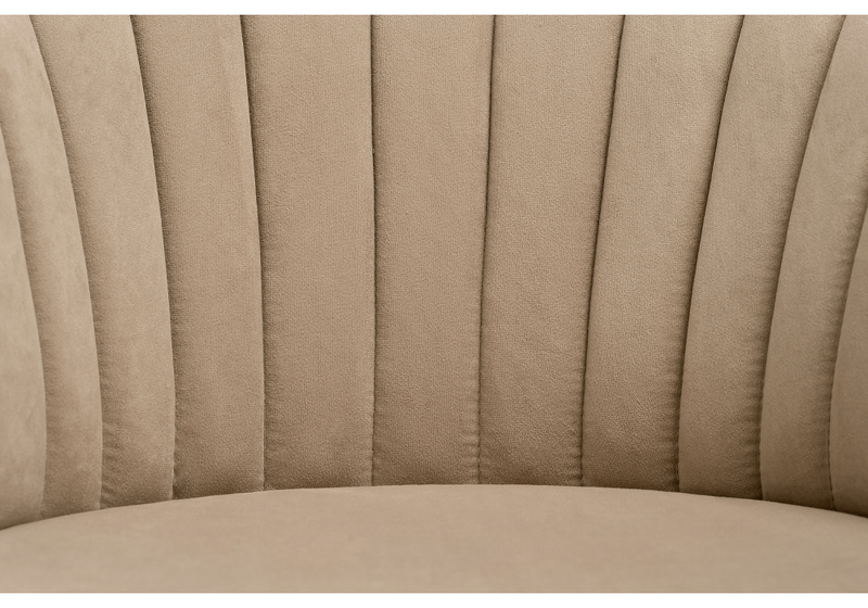 Стул на металлокаркасе, Бэнбу velutto 05 / белый