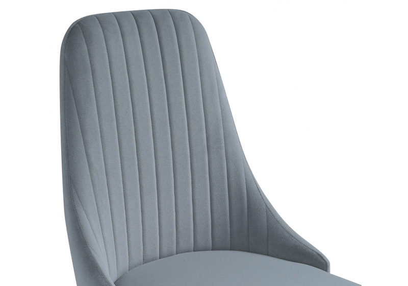 Стул на металлокаркасе, Kora white / gray