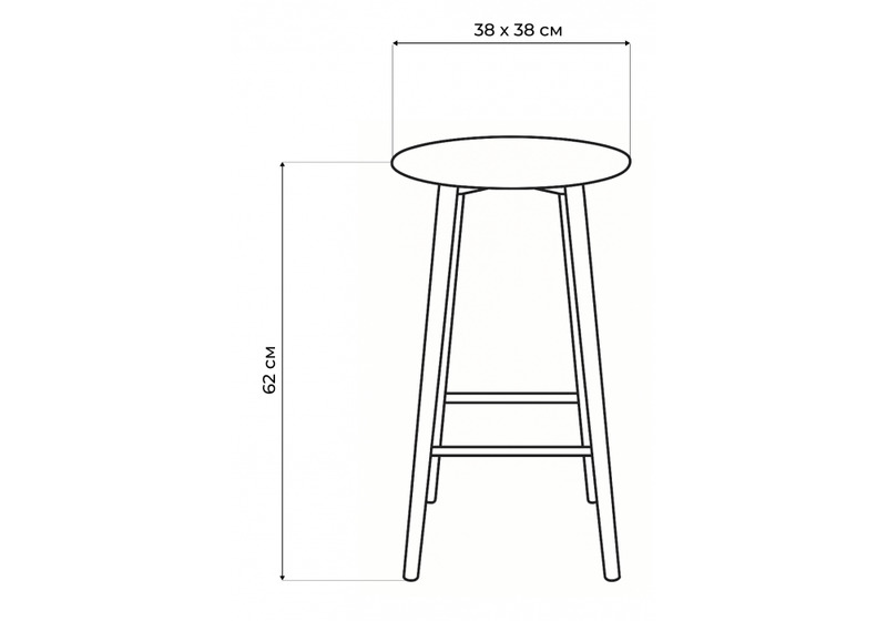 Барный стул, Гангток катания сильвер / черный матовый