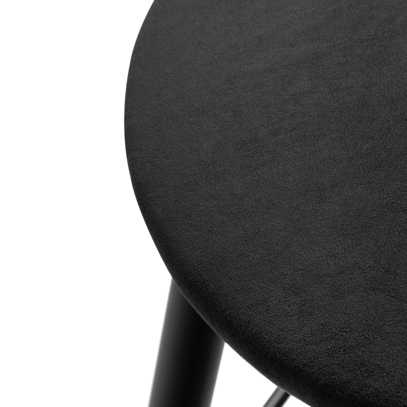 Барный стул, Гангток катания блэк / черный матовый