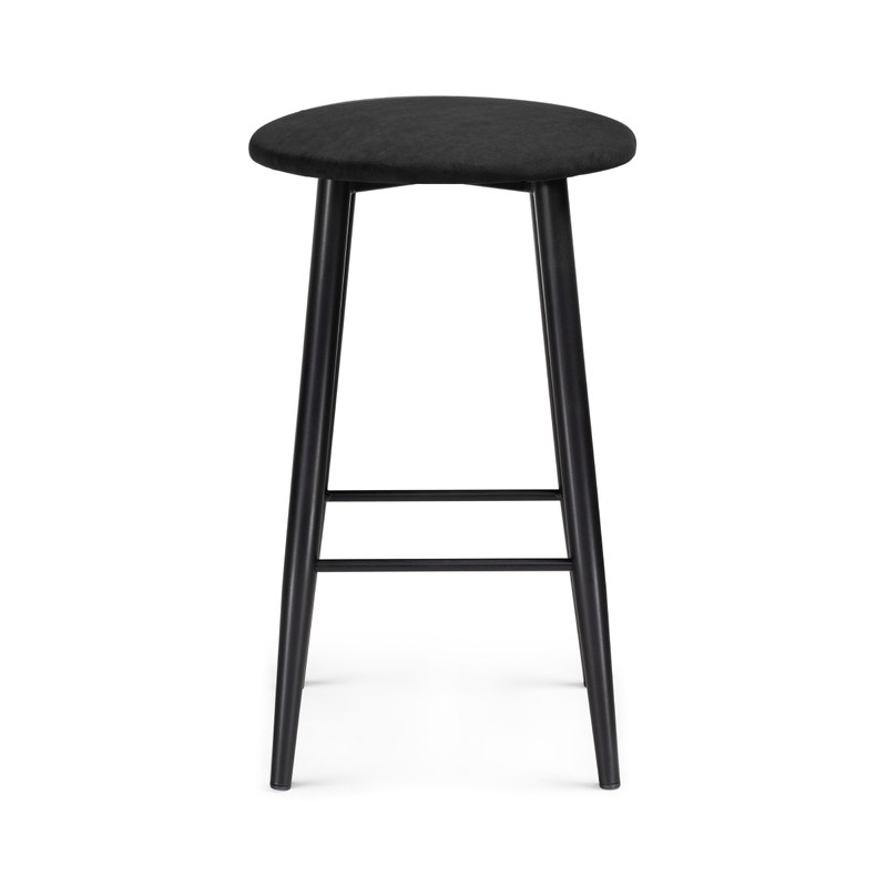 Барный стул, Гангток катания блэк / черный матовый