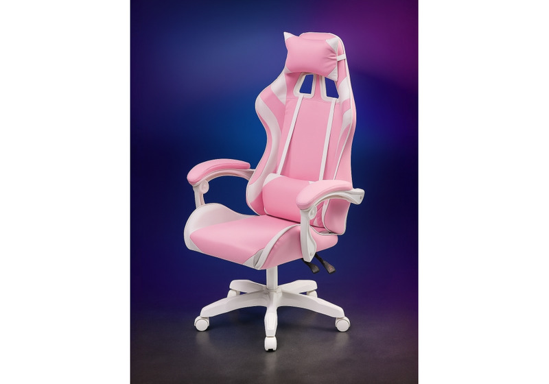 Офисное кресло, Rodas pink / white