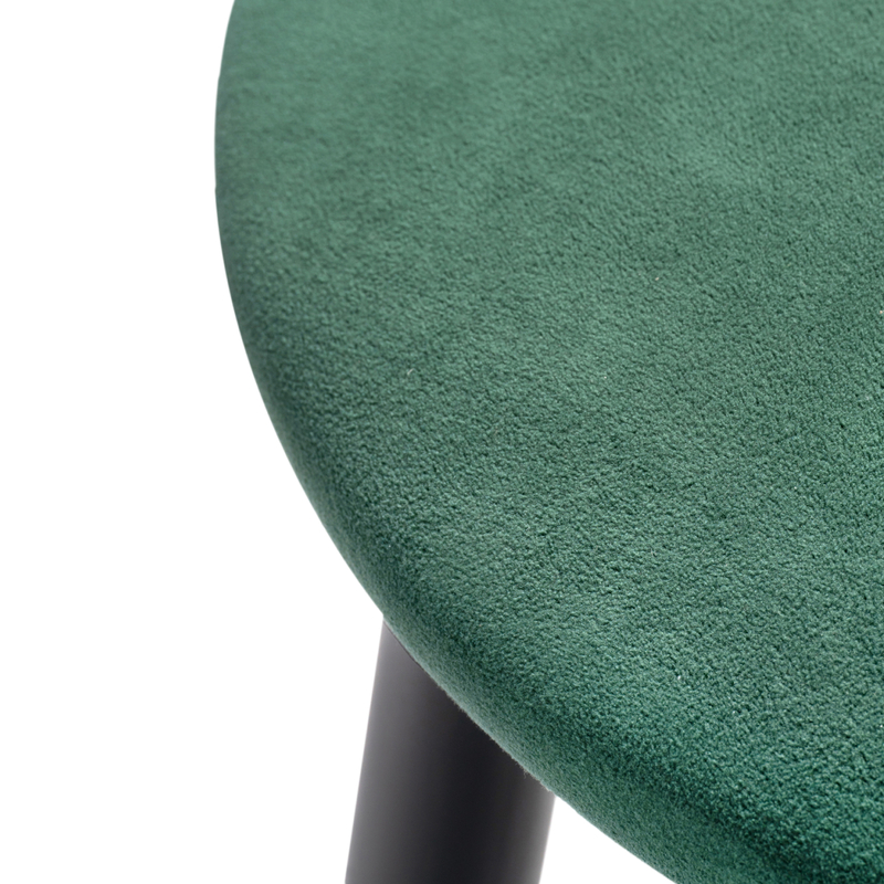 Барный стул, Гангток катания изумруд / черный матовый