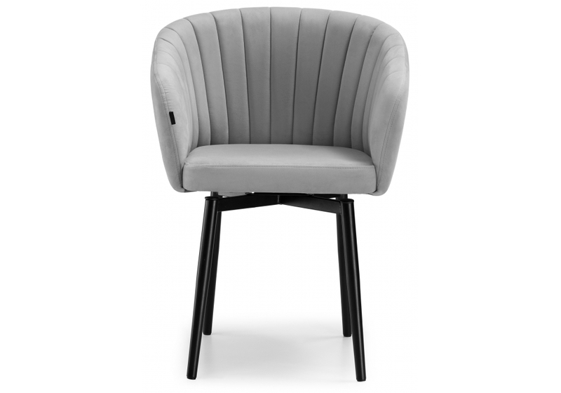 Стул на металлокаркасе, крутящийся Моншау velutto 52 / черный