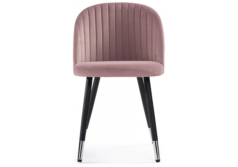 Стул на металлокаркасе, Gabi light purple / black