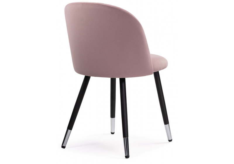 Стул на металлокаркасе, Gabi light purple / black