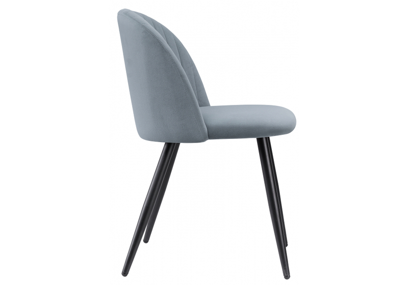 Стул на металлокаркасе, Gabi 1 gray / black