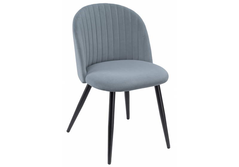 Стул на металлокаркасе, Gabi 1 gray / black