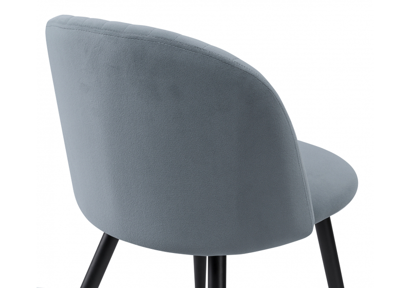 Стул на металлокаркасе, Gabi 1 gray / black