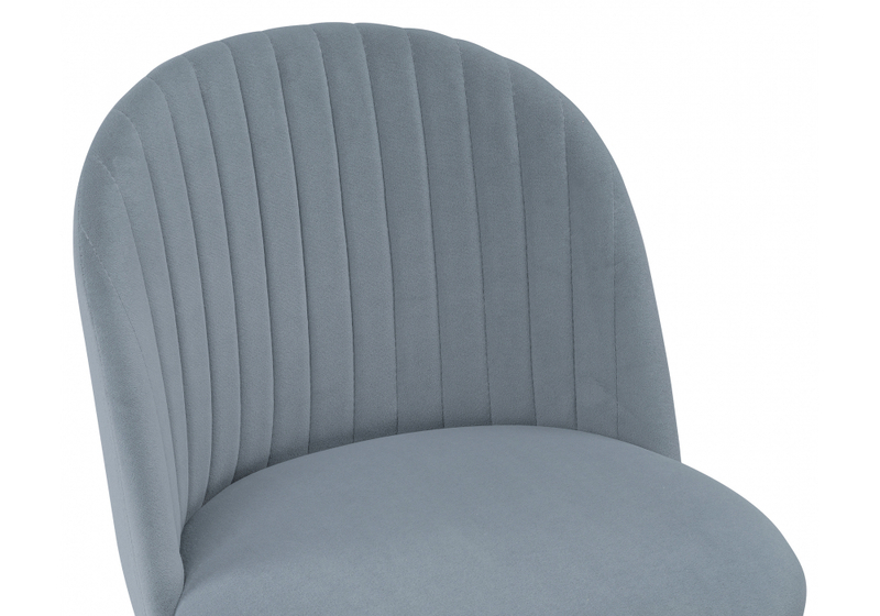 Стул на металлокаркасе, Gabi 1 gray / black