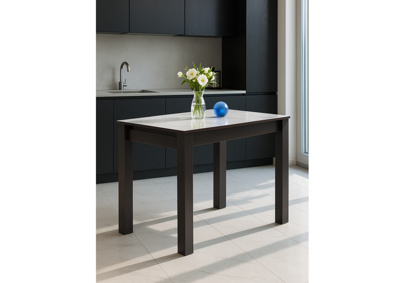 Стол стеклянный, Раймунд венге