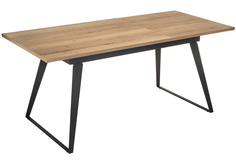 Стол деревянный, Кхал галифакс натуральный / графит