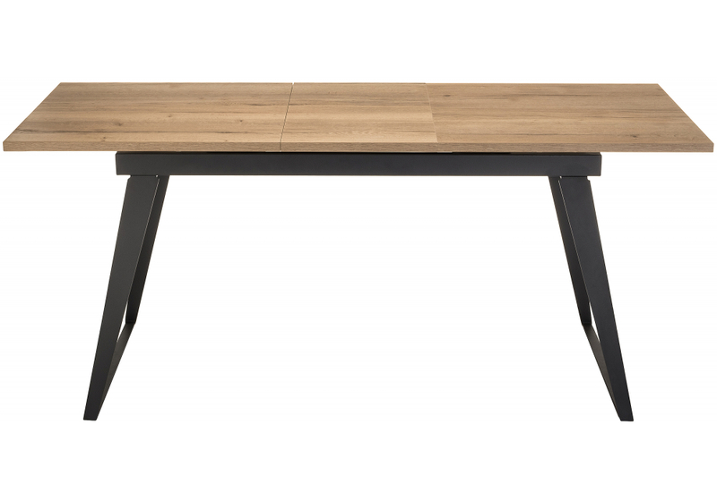 Стол деревянный, Кхал галифакс натуральный / графит