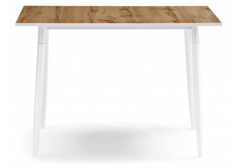 Стол деревянный, Энлэй  дуб вотан / белый
