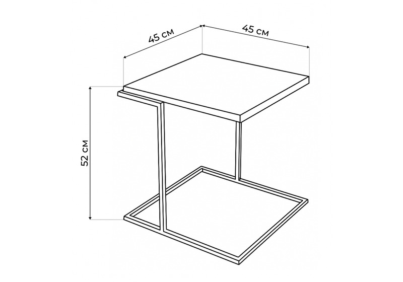Журнальный стол, Сноу