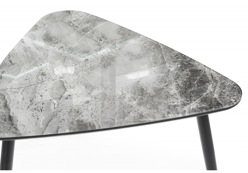 Журнальный стол, Рамси серый мрамор
