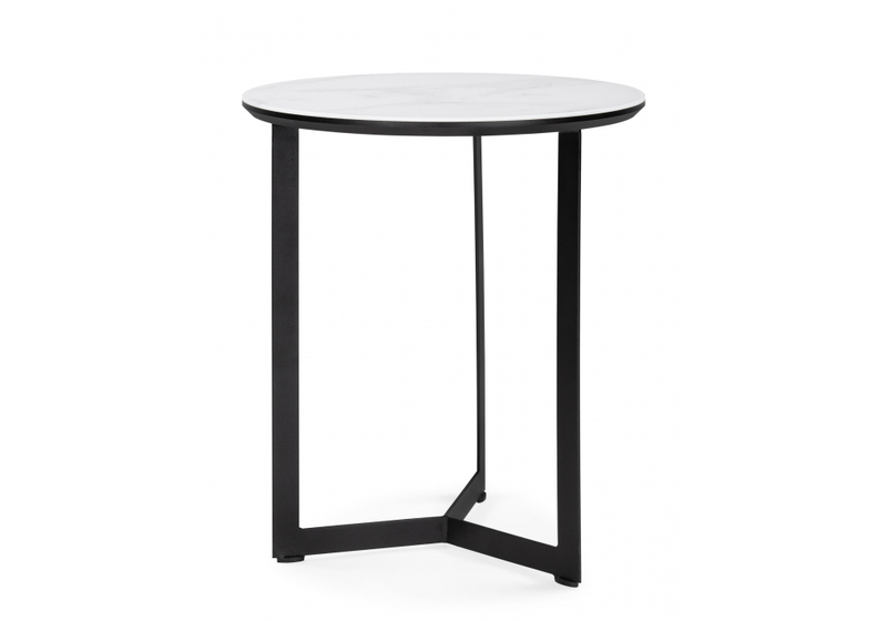 Журнальный стол, Роб D-450 белый мрамор