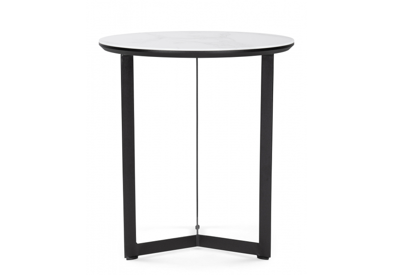 Журнальный стол, Роб D-450 белый мрамор