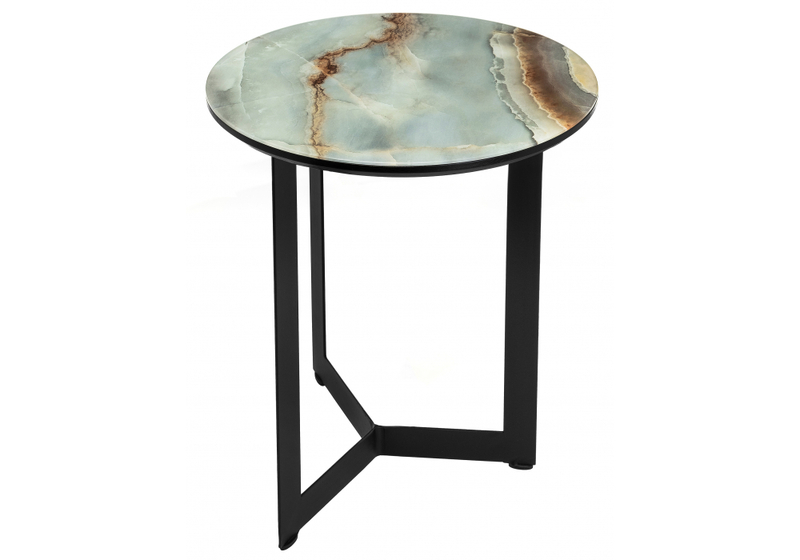 Журнальный стол, Роб D-450 голубой мрамор