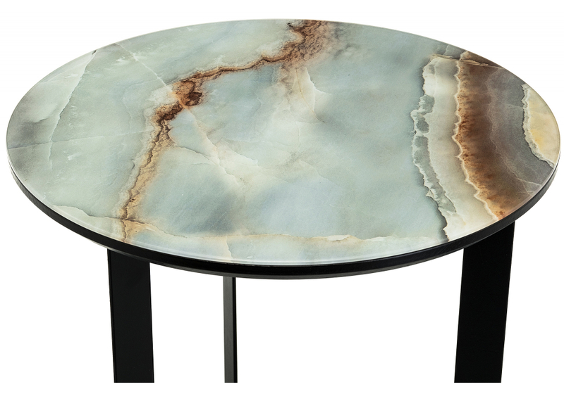 Журнальный стол, Роб D-450 голубой мрамор