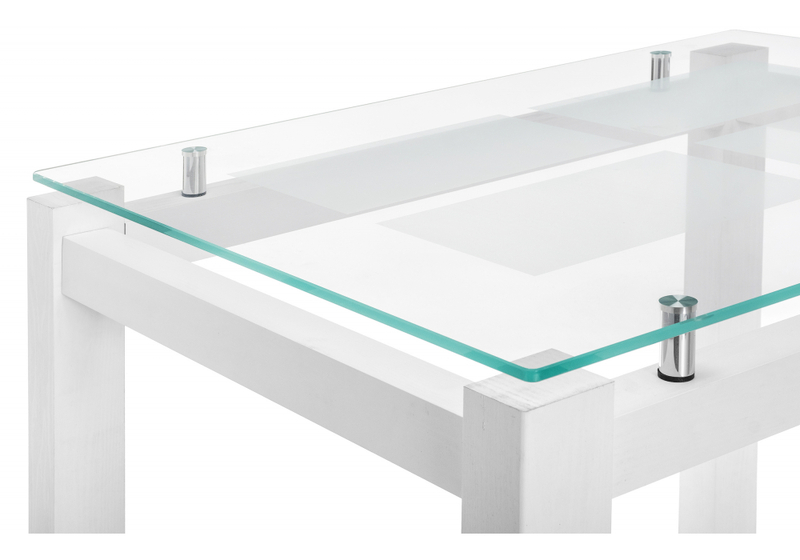 Стол стеклянный, Бран белое дерево