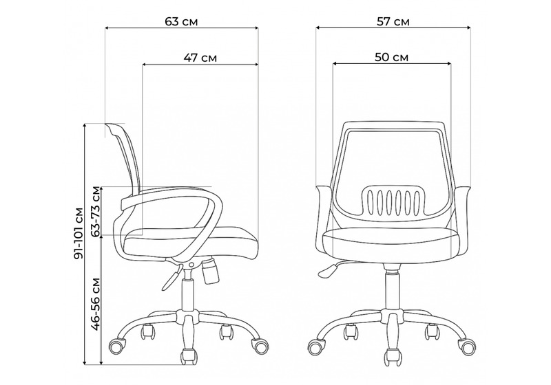 Компьютерное кресло, Ergoplus light gray / white