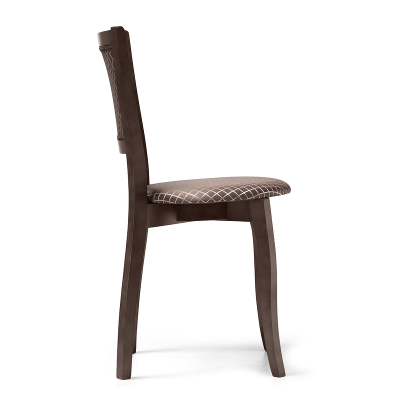 Стул деревянный, Валери орех / коричневый