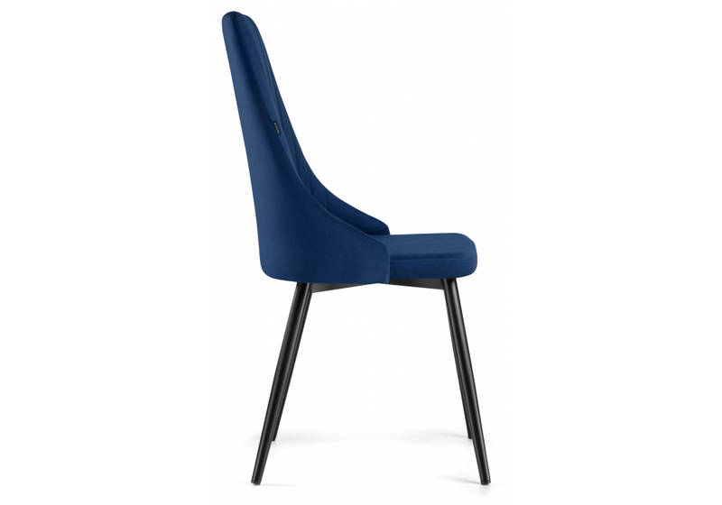 Стул на металлокаркасе, Нараян velutto 26 / черный