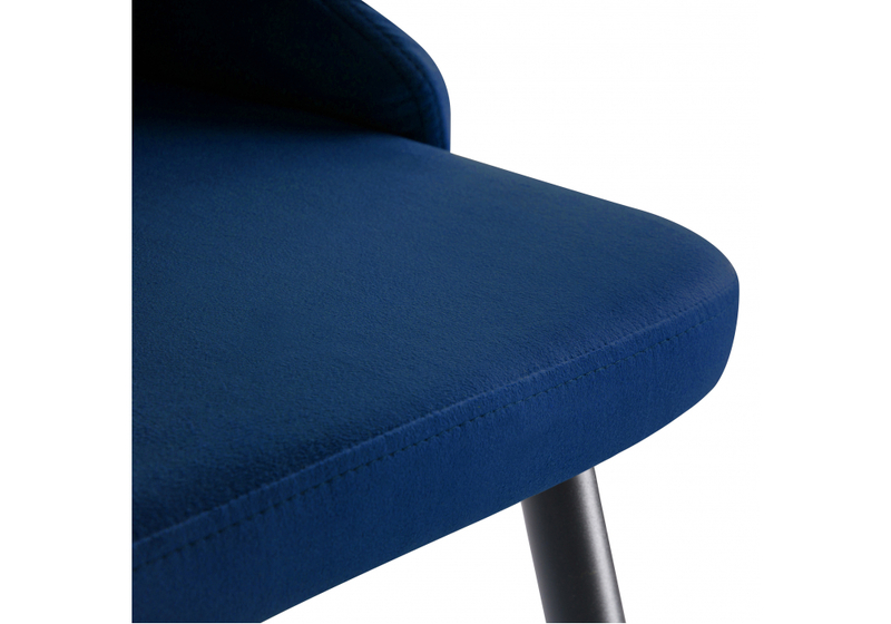 Стул на металлокаркасе, Нараян velutto 26 / черный