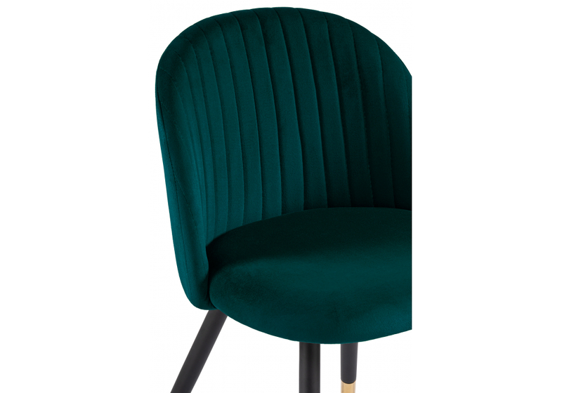 Стул на металлокаркасе, Gabi green / black