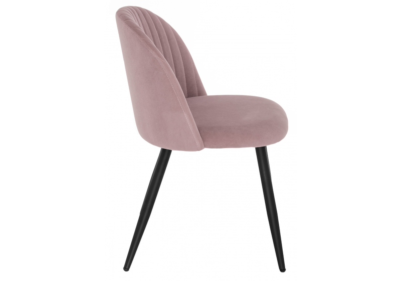 Стул на металлокаркасе, Gabi 1 light purple / black