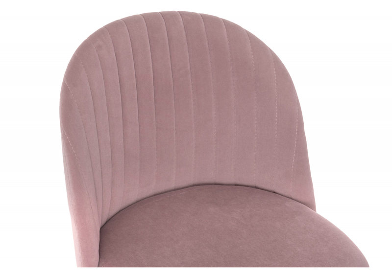 Стул на металлокаркасе, Gabi 1 light purple / black