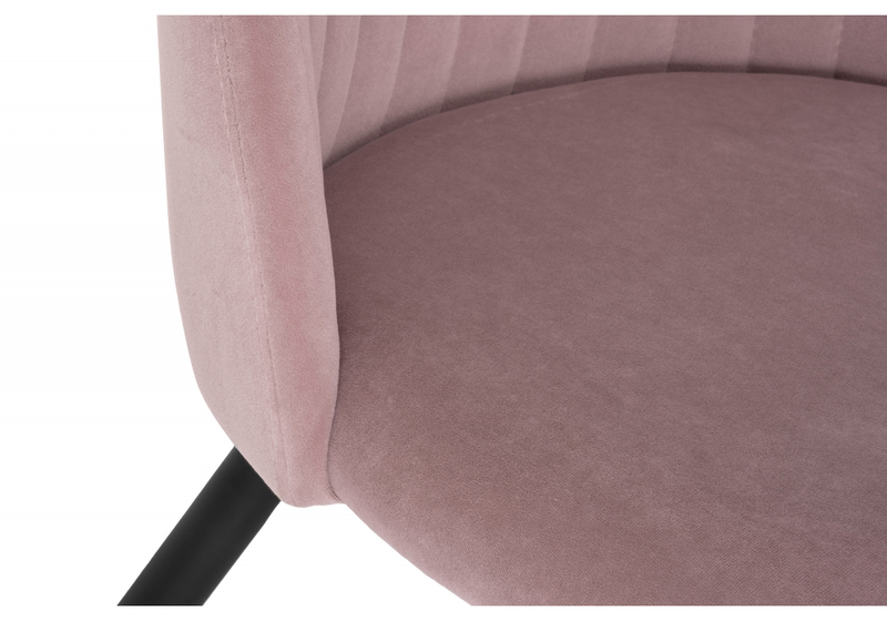 Стул на металлокаркасе, Gabi 1 light purple / black