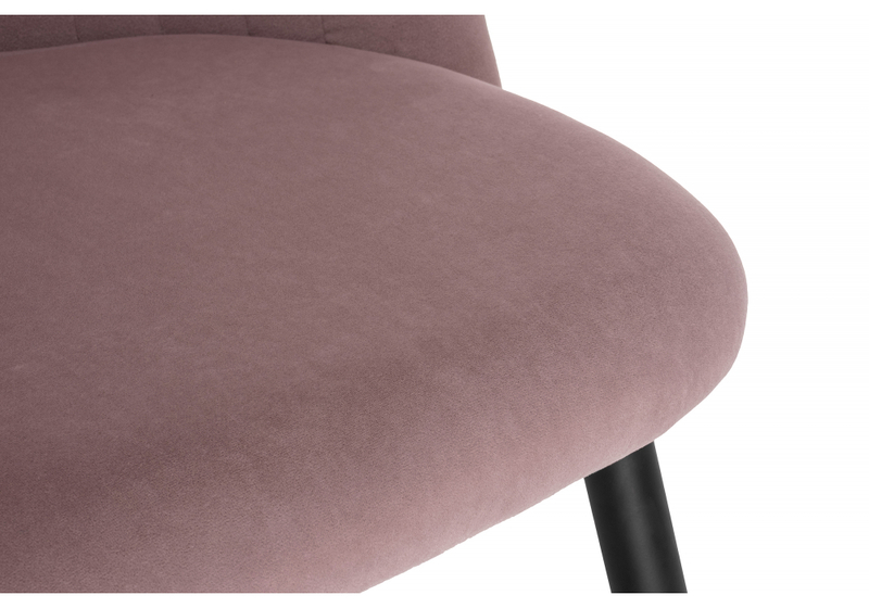 Стул на металлокаркасе, Gabi 1 light purple / black