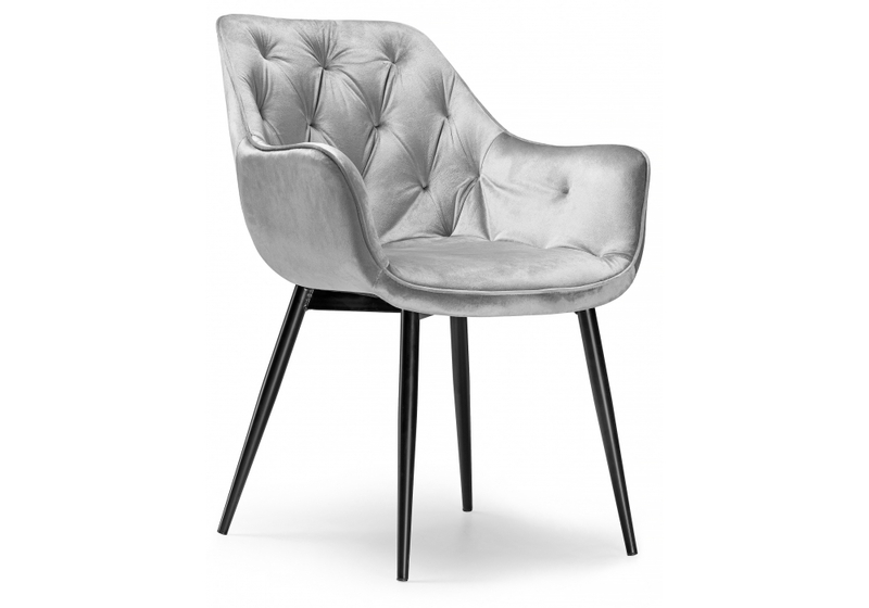 Стул на металлокаркасе, Remo light gray