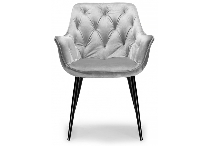 Стул на металлокаркасе, Remo light gray