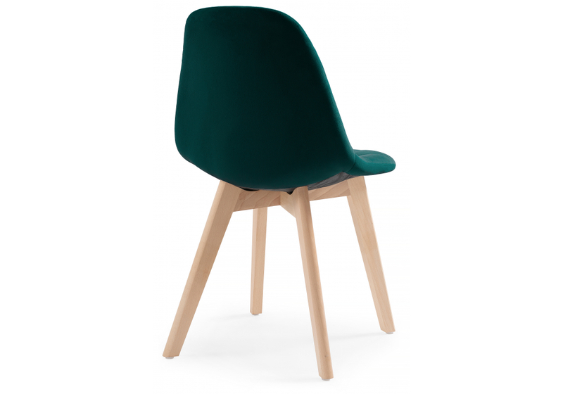 Стул деревянный, Filip green / wood