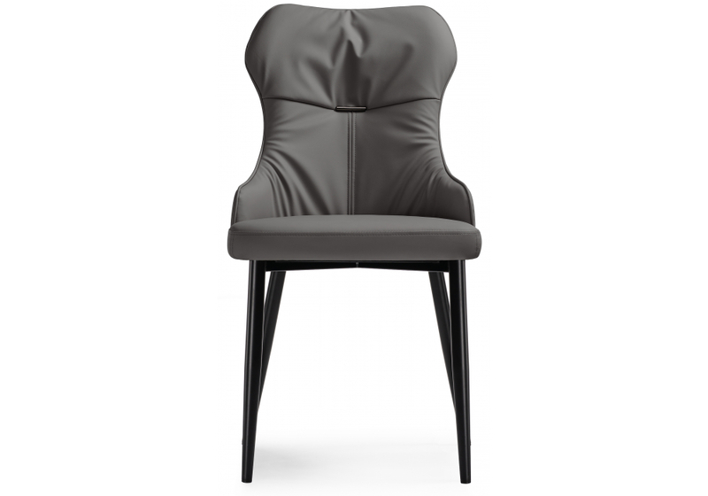 Стул на металлокаркасе, Neli gray / black