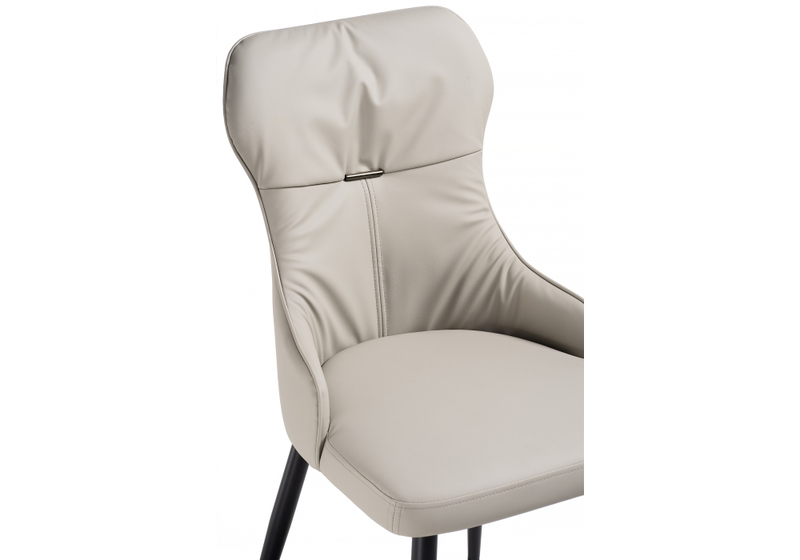 Стул на металлокаркасе, Neli beige / black