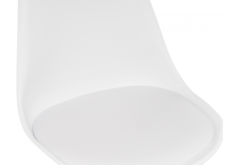 Стул на металлокаркасе, Tulip white