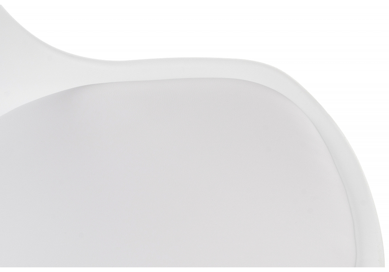 Стул на металлокаркасе, Tulip white